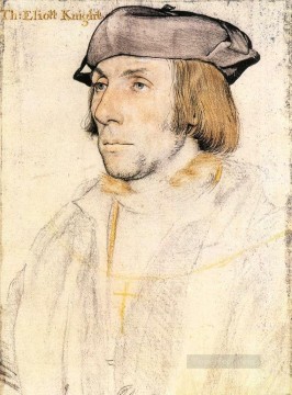 Sir Thomas Elyot Renacimiento Hans Holbein el Joven Pinturas al óleo